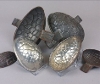 Easter egg chocolate moulds.