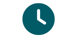 Clocking off icon