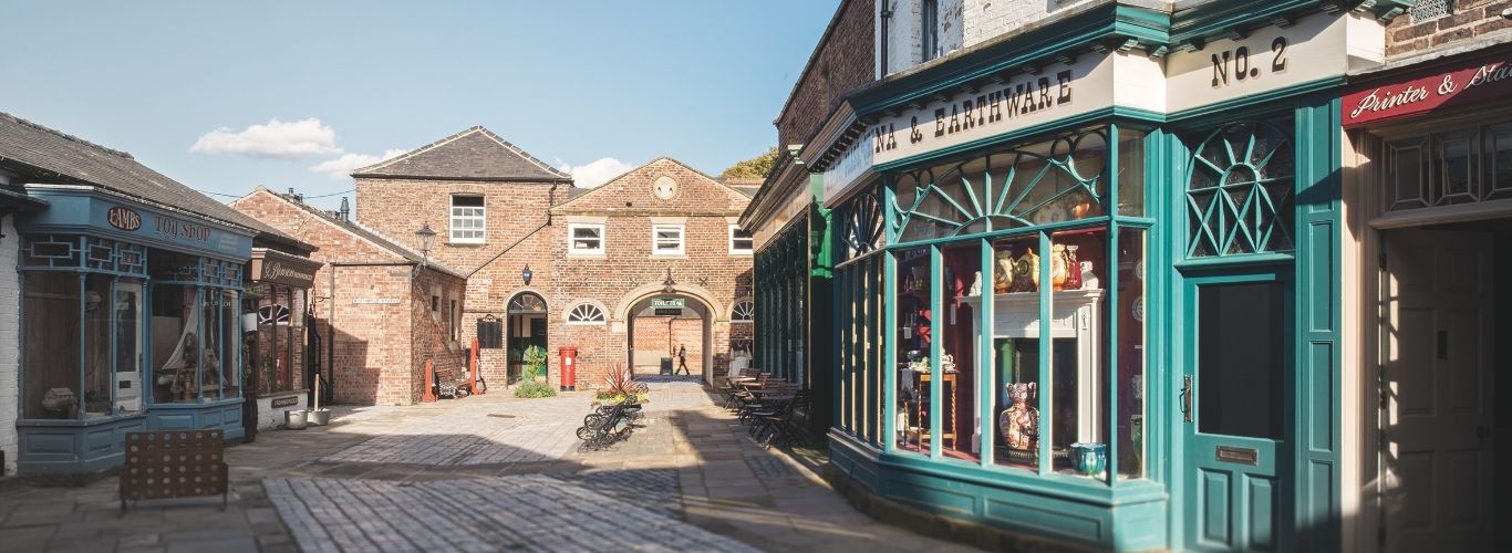 An image of the Victorian Street at Preston Park