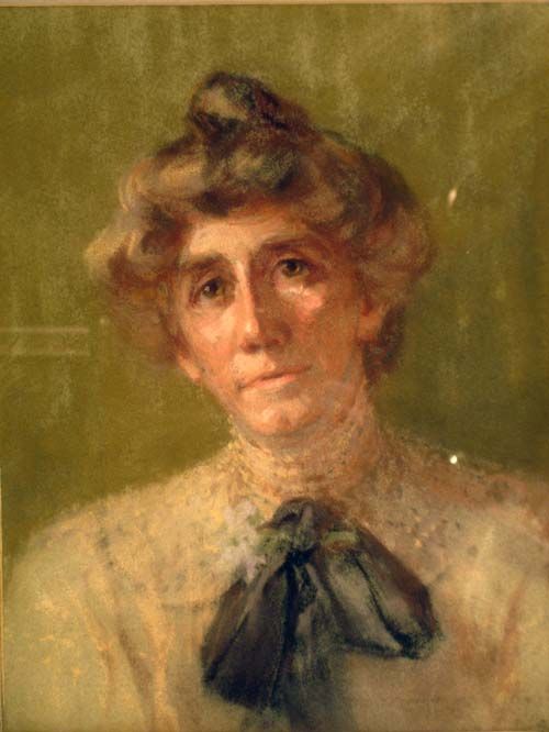 A portrait of Annie Clephan