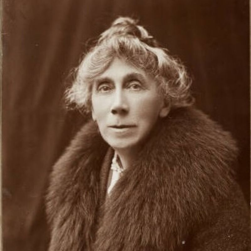 Photograph of Miss Annie Clephan taken in Leicester.